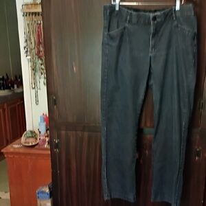 Lee Women's Straight Leg Jeans - Dark Gray